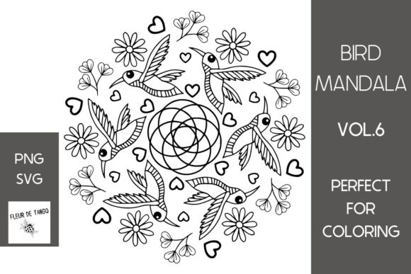 A Graphic Designer’s Review of Hummingbird Mandala Vol.7
