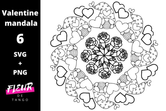 A Graphic Designer’s Review of the Valentine Mandala 6 Design Asset