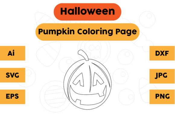 A Publisher's Review of Pumpkin 18 Graphics for Coloring Pages
