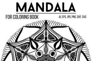 Coloring Mandala 02: A Graphic Asset for Branding and Content