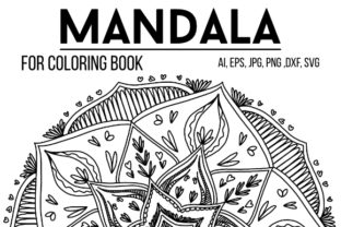 Mandala 09: A Serene Graphic for Calming Visual Projects