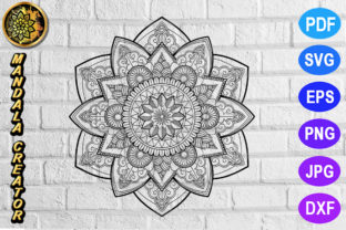 Mandala Monogram Entangle 14: A Graphic Asset for Local Branding