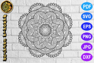 Mandala Monogram Entangle 19: A Polished Graphic for Editorial Flow