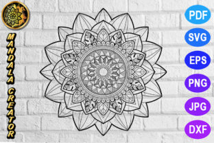 Mandala Monogram Entangle 2: A Graphic Asset for Editorial Elegance