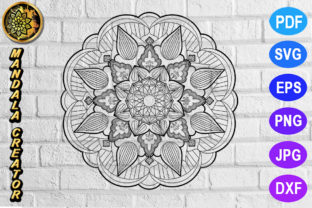 The Strategic Appeal of Mandala Monogram Entangle 24 for Brand Graphics
