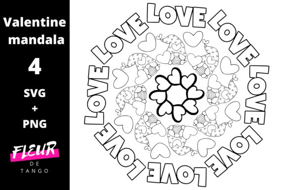 Valentine Mandala 4: A Graphic Designer's Review for Business Branding