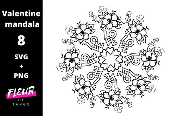 Valentine Mandala 8: A Graphics Review for Brand Storytelling